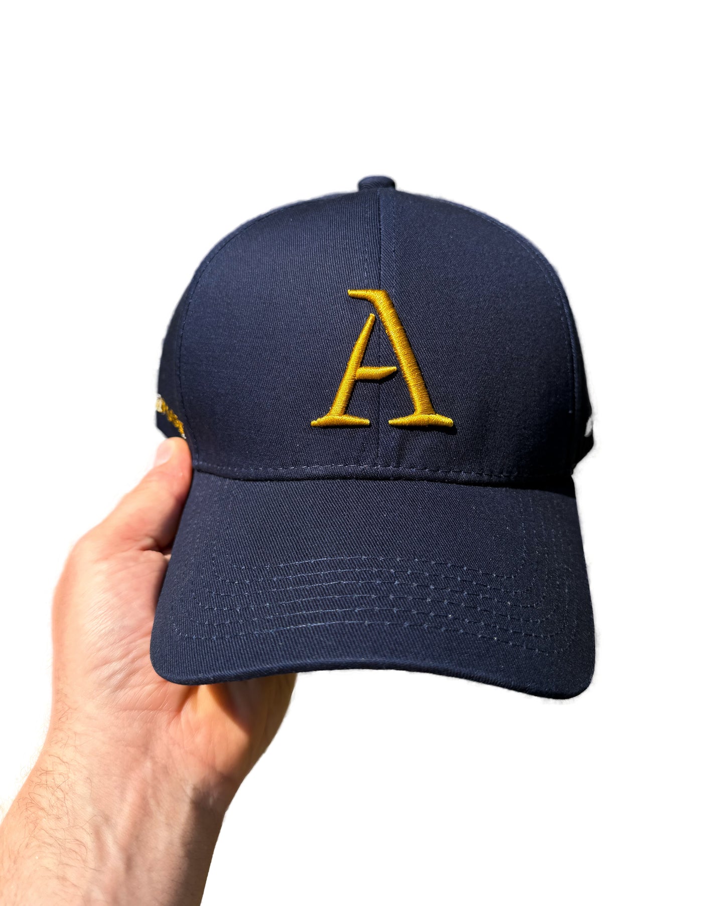 'A' Members Cotton Cap - Navy