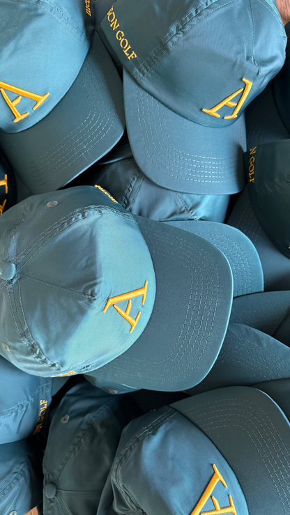 'A' Members Nylon Cap - Green