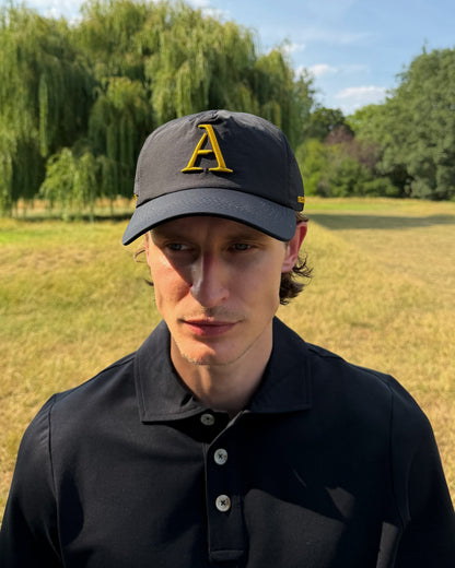 Black - 'A' Members Nylon Cap