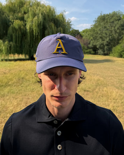 'A' Members Nylon Cap - Navy