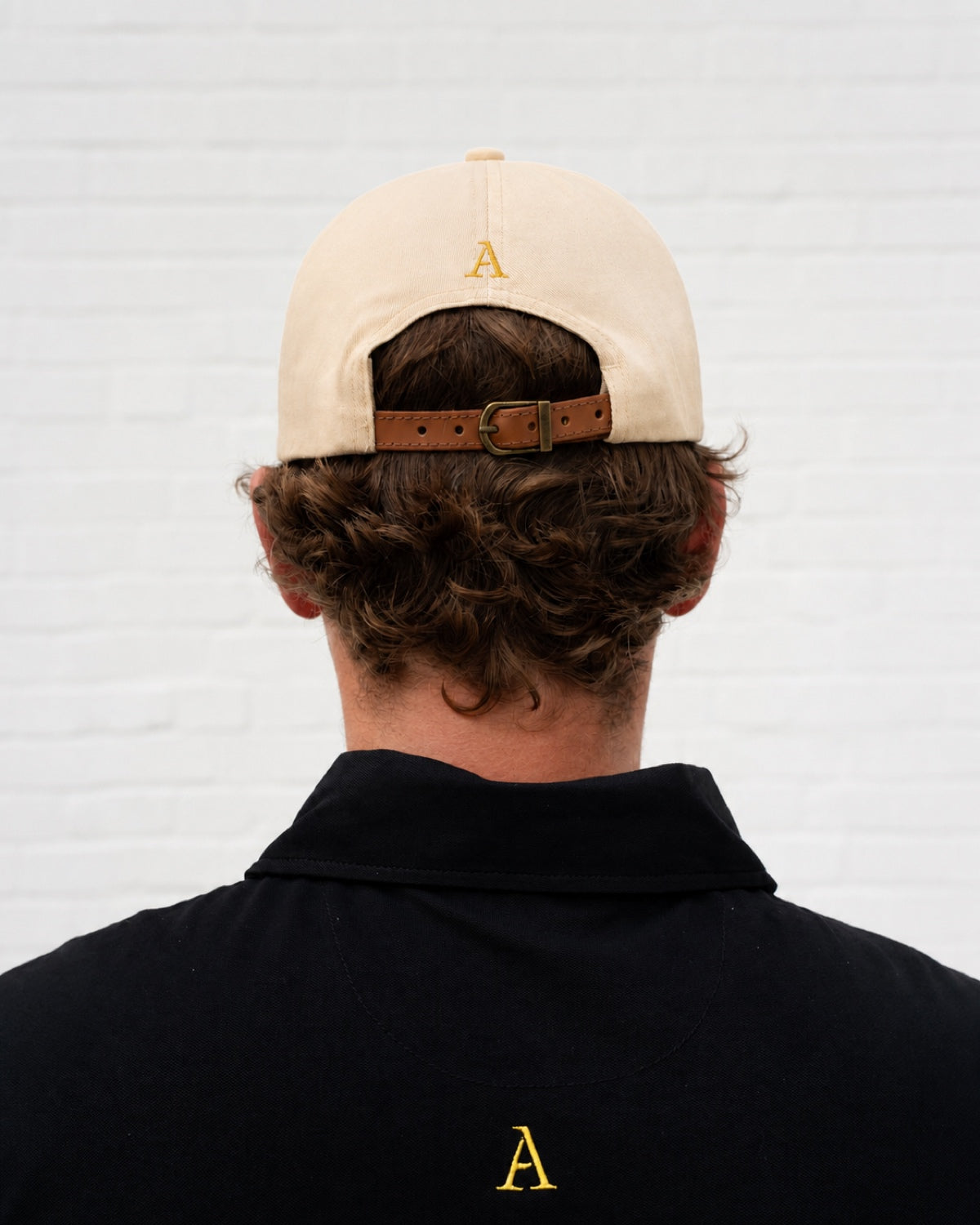 'A' Members Cotton Cap - Sand