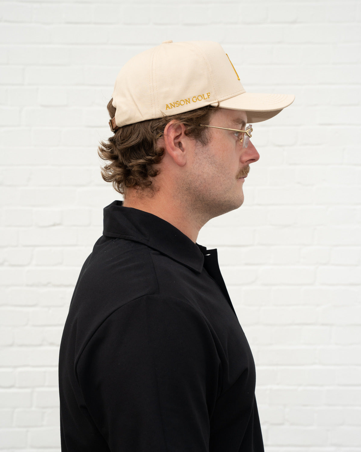 'A' Members Cotton Cap - Sand