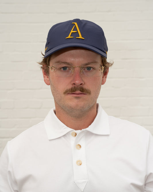 'A' Members Nylon Cap Blue