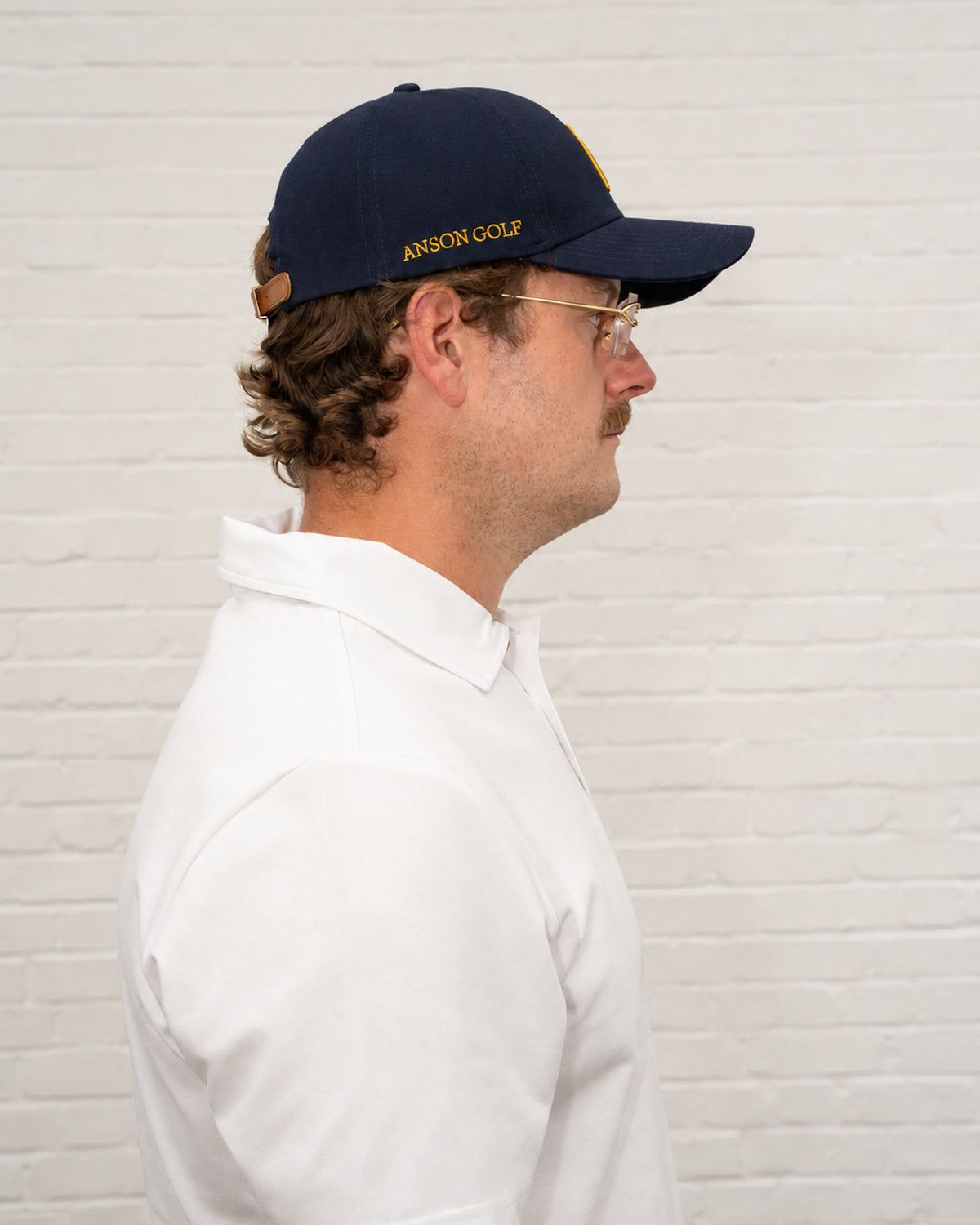 'A' Members Cotton Cap - Navy