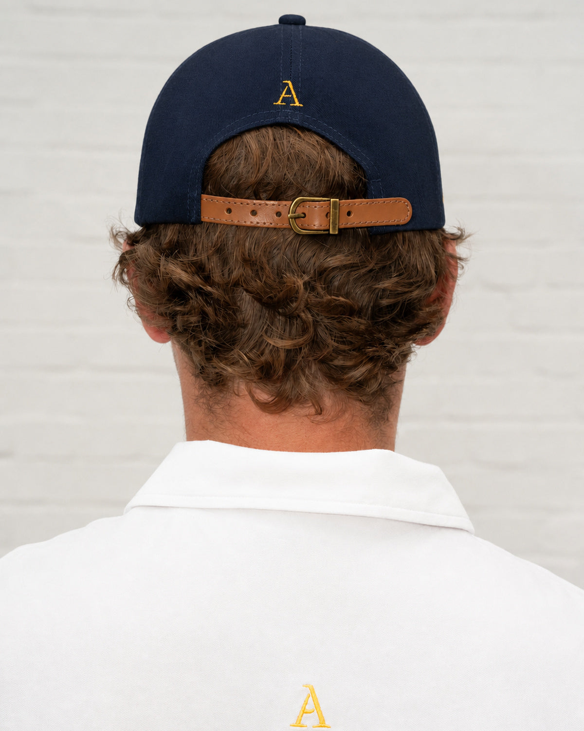'A' Members Cotton Cap - Navy
