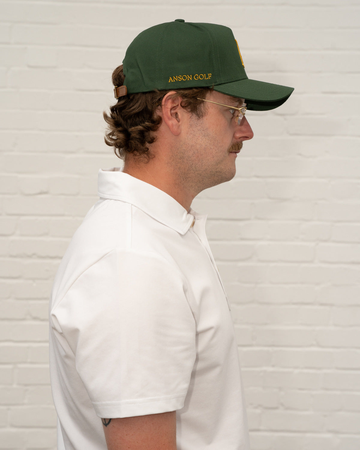 'A' Members Cotton Cap - Green