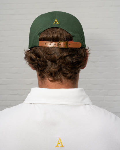 'A' Members Cotton Cap - Green