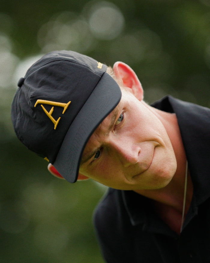 Black - 'A' Members Nylon Cap 4