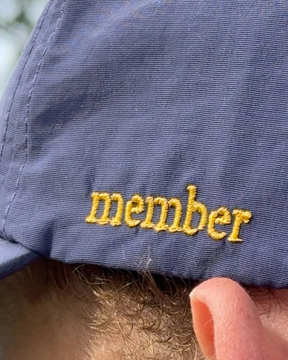 Navy - 'A' Members Nylon Cap 4