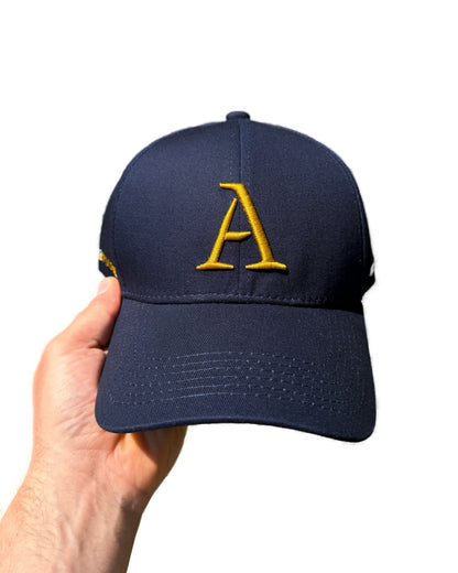 'A' Members Cotton Cap - Navy